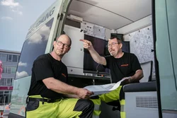 Kanalreinigung in Waffenbrunn mit Spülfahrzeug